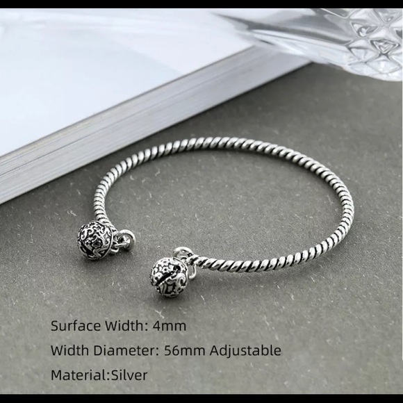S925 Sterling silver bracelet - Picture 2 of 3